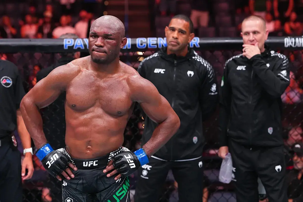 Kamaru Usman Reflects on Retirement After Loss to Dricus du Plessis at UFC Oklahoma City