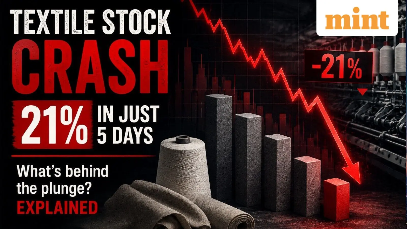Mukesh Ambani's RIL-backed textile stock crash 21% in just 5 days - What's behind the plunge? Explained