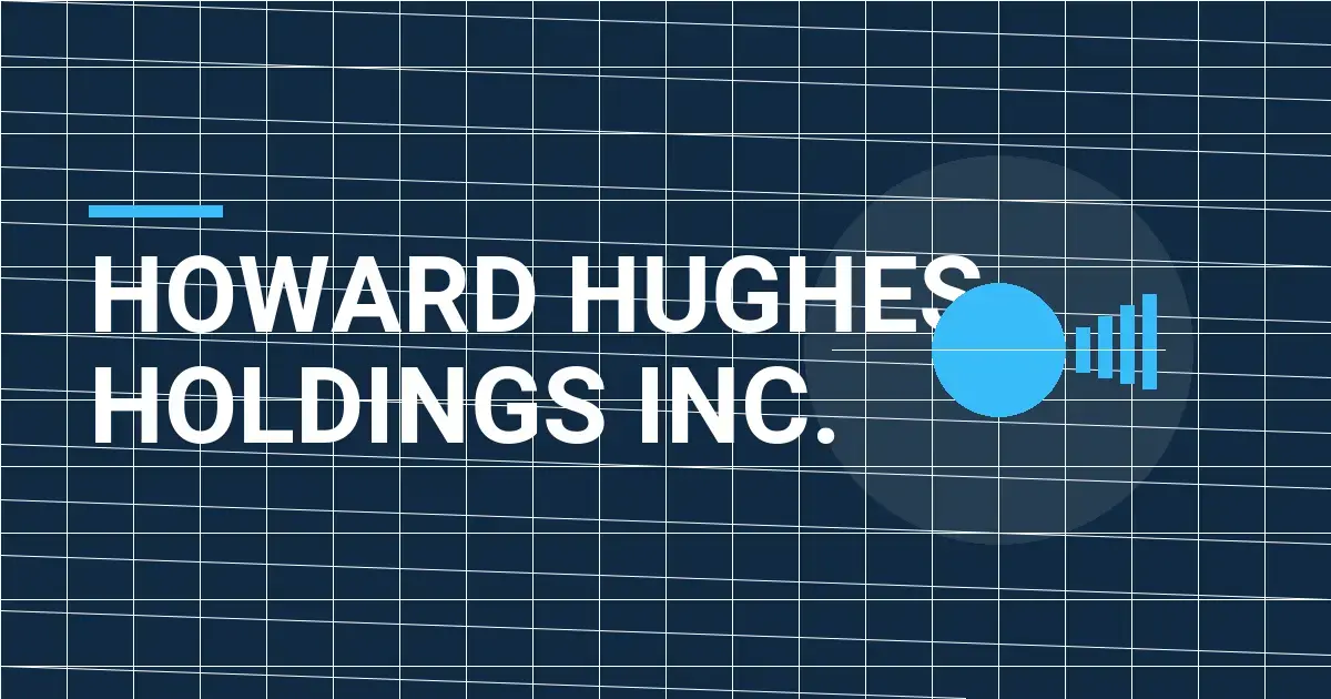 Howard Hughes Holdings Inc.